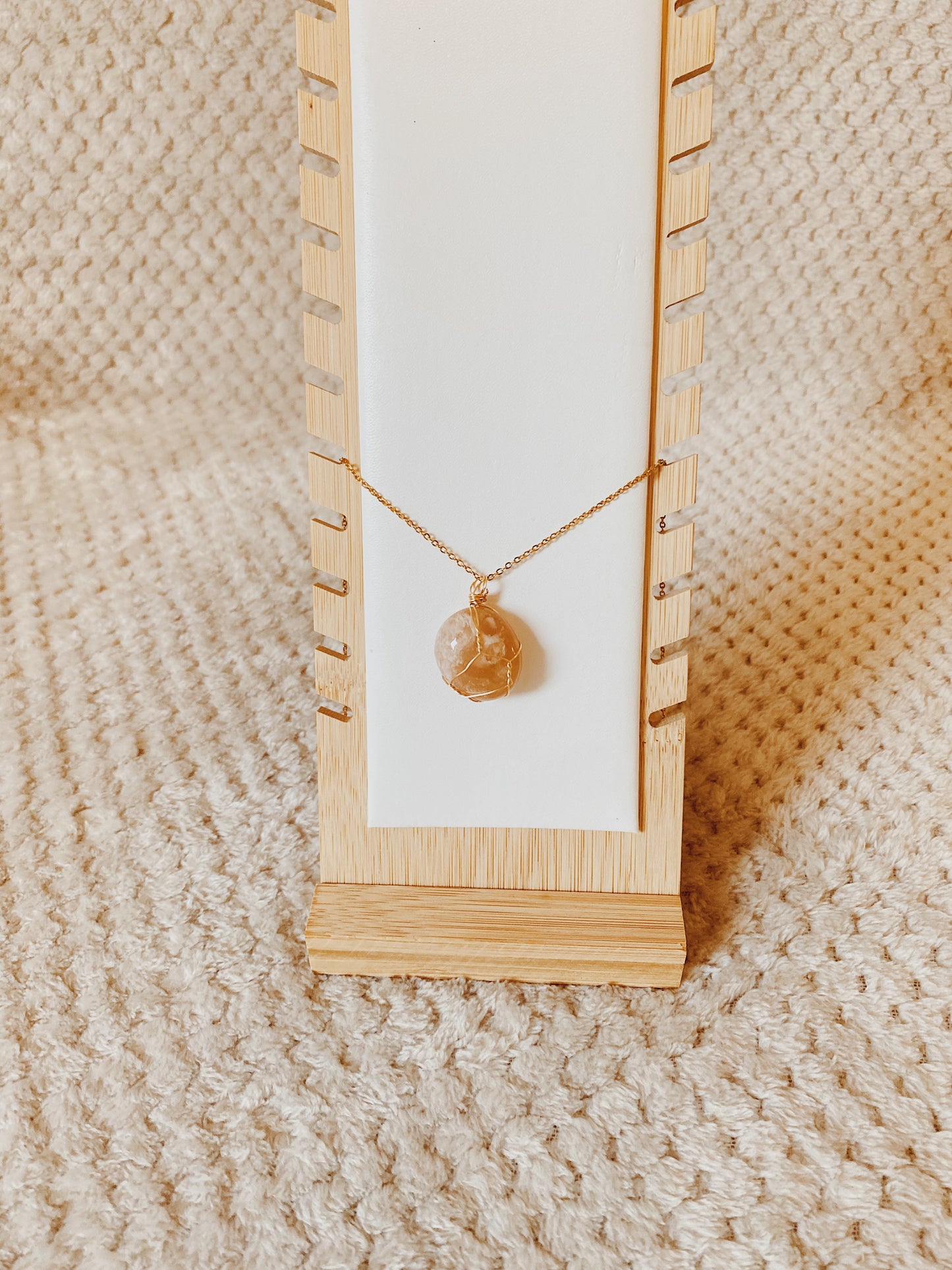 Citrine Gold Necklace