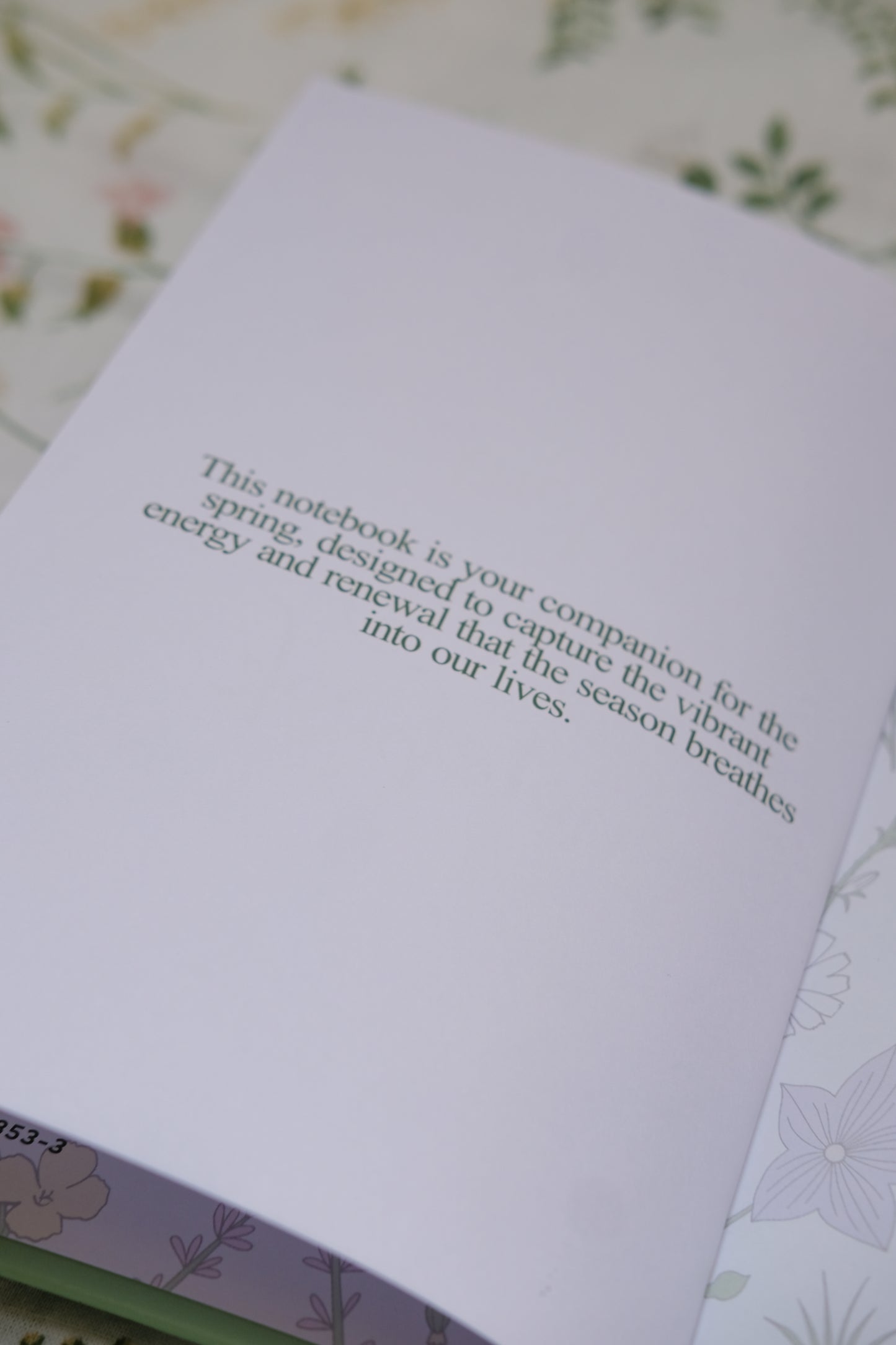 My Spring Notebook