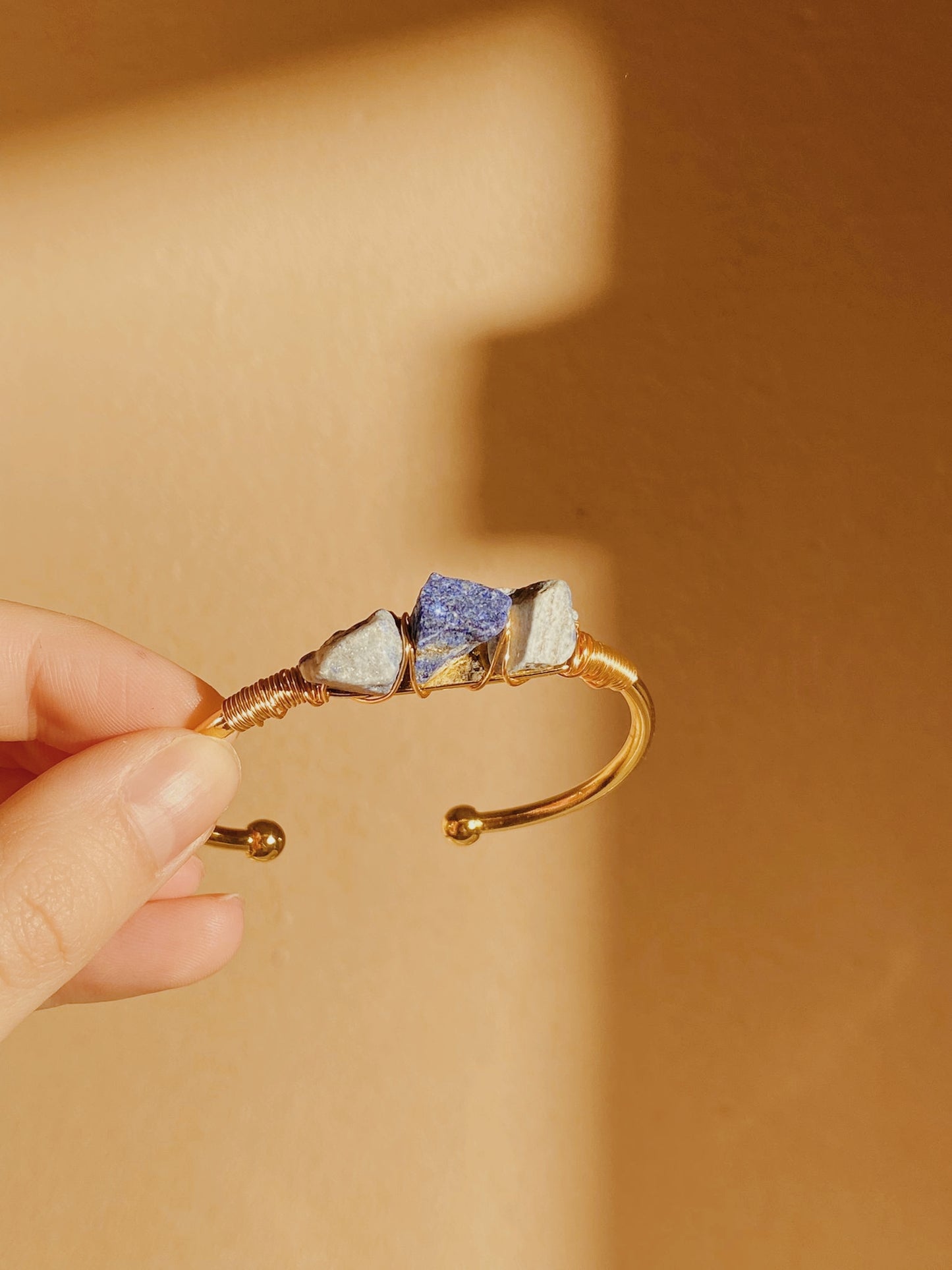 Lapis Lazuli Gold bracelet