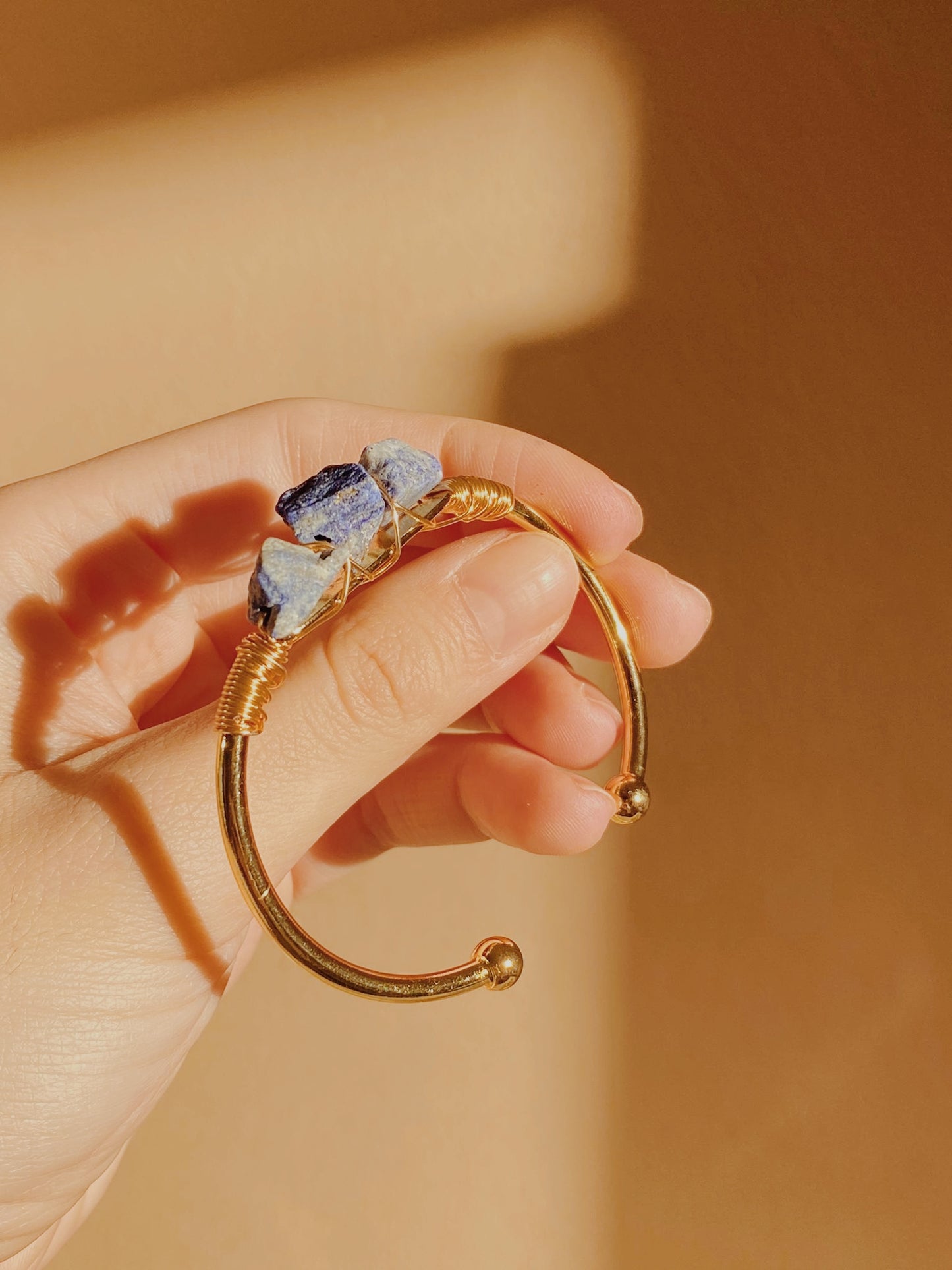 Lapis Lazuli Gold bracelet