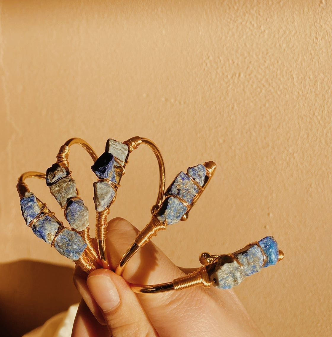 Lapis Lazuli Gold bracelet