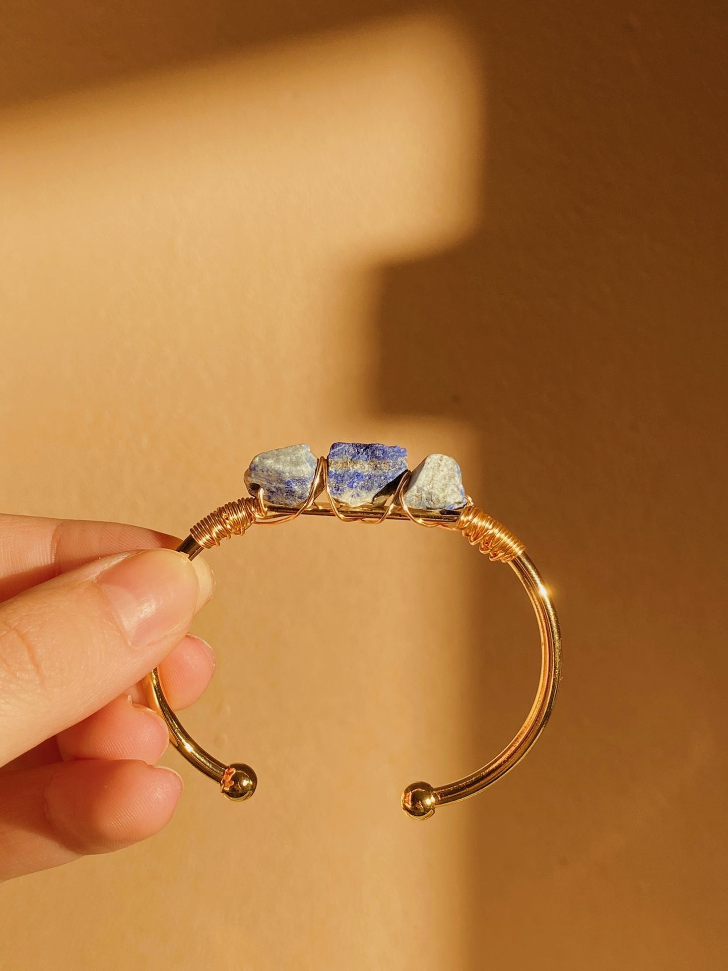 Lapis Lazuli Gold bracelet