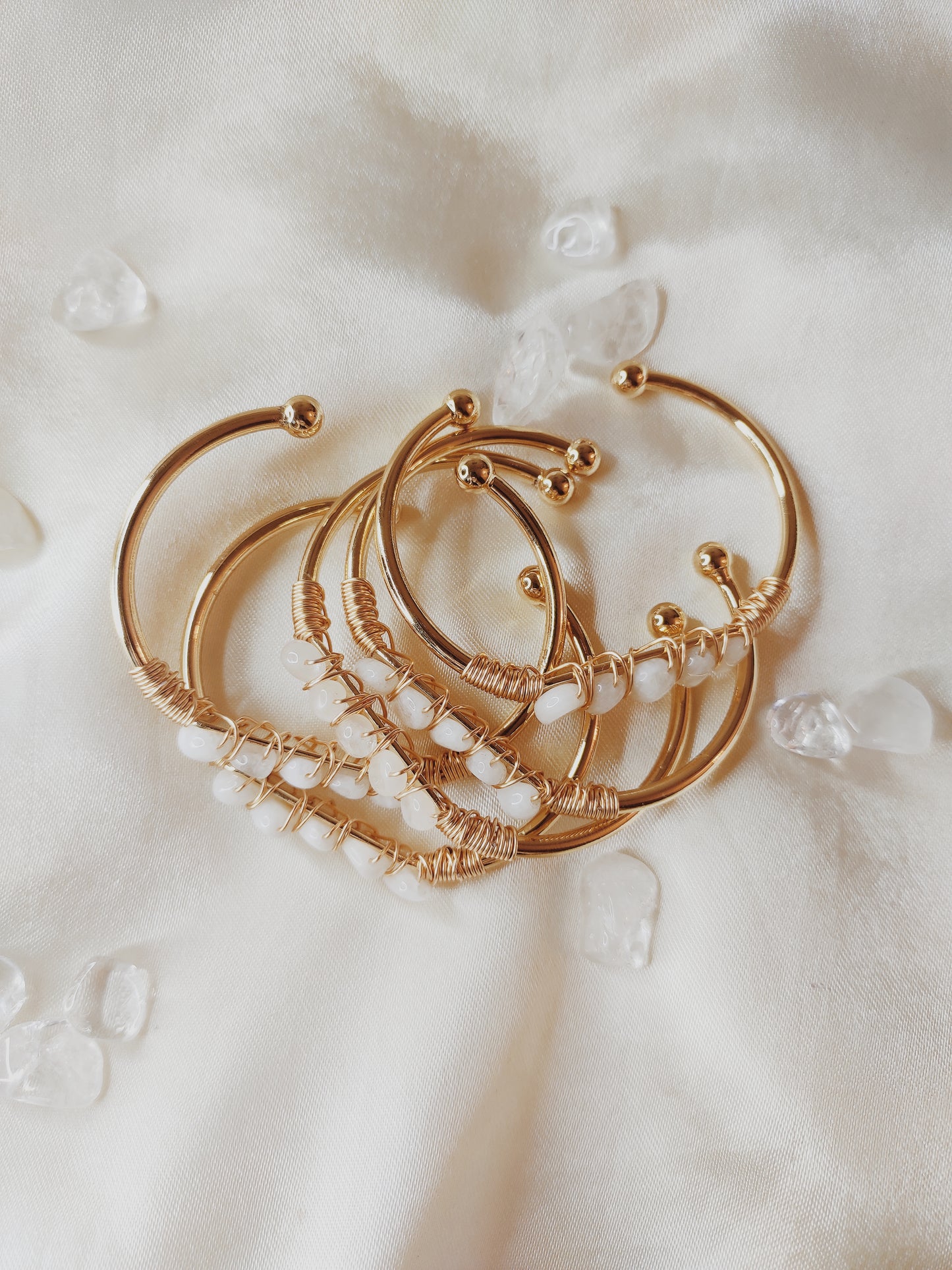 Moonstone Gold bracelet