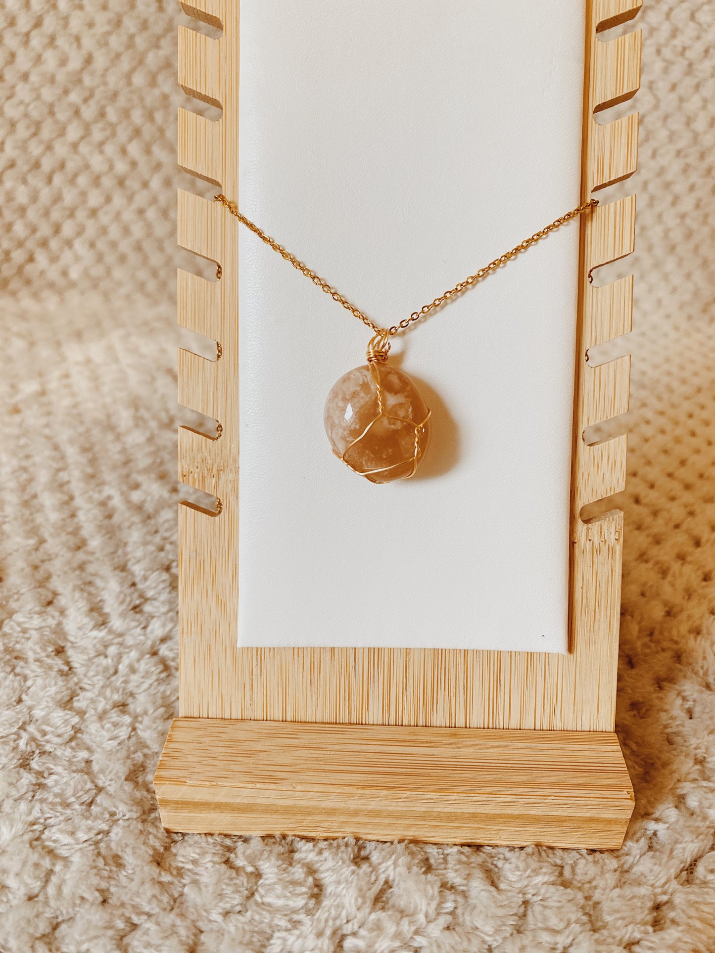 Citrine Gold Necklace