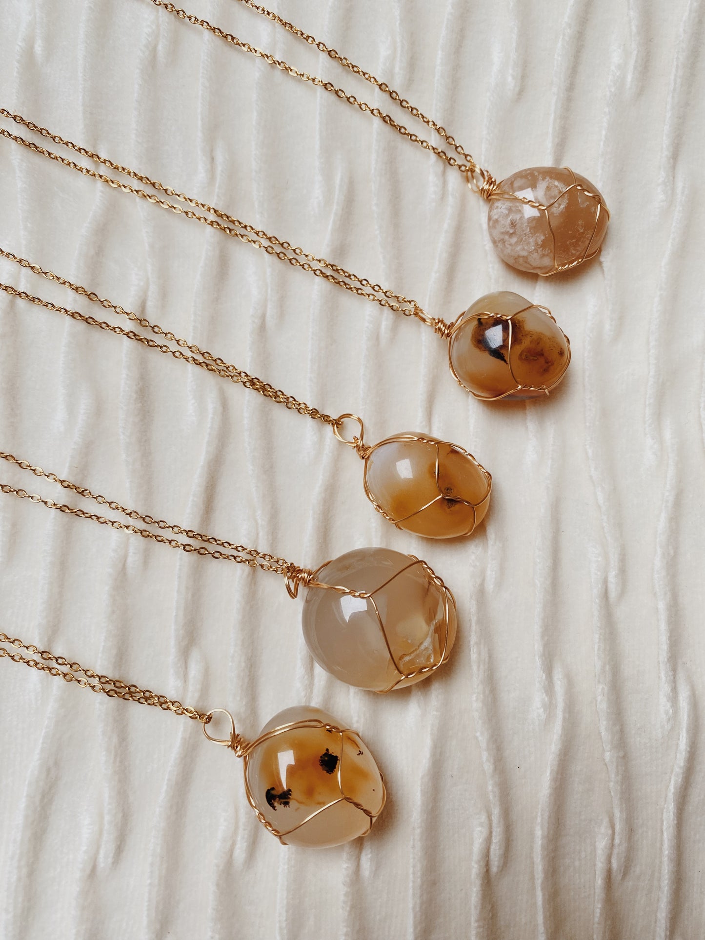 Citrine Gold Necklace