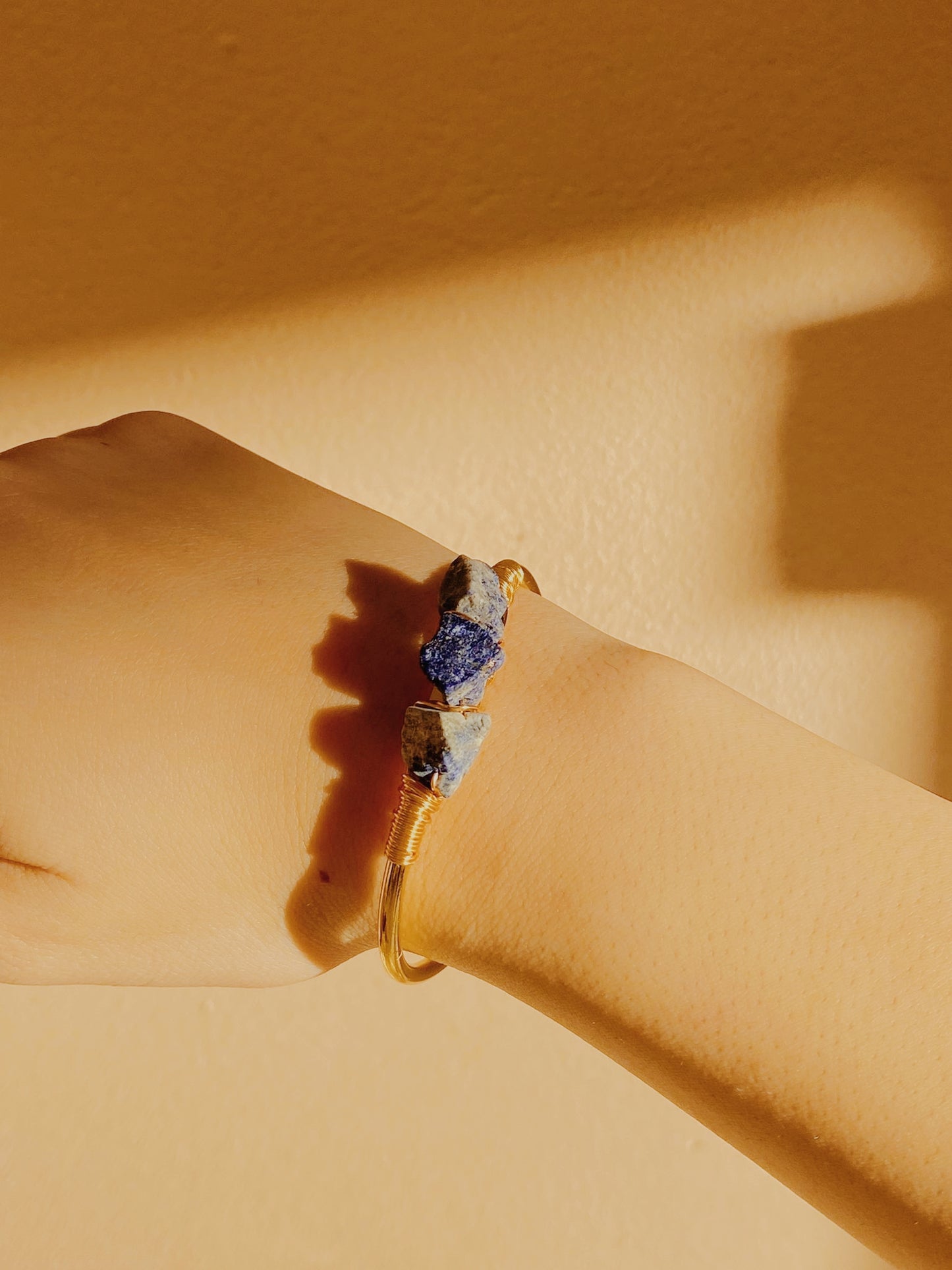 Lapis Lazuli Gold bracelet