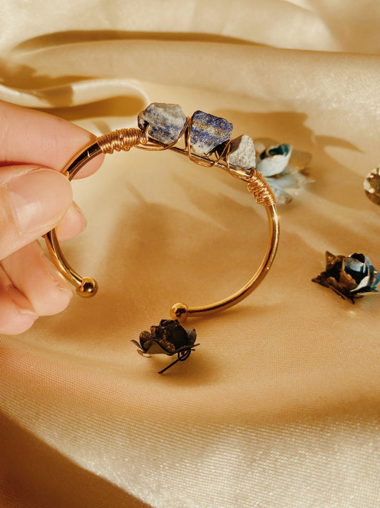 Lapis Lazuli Gold bracelet