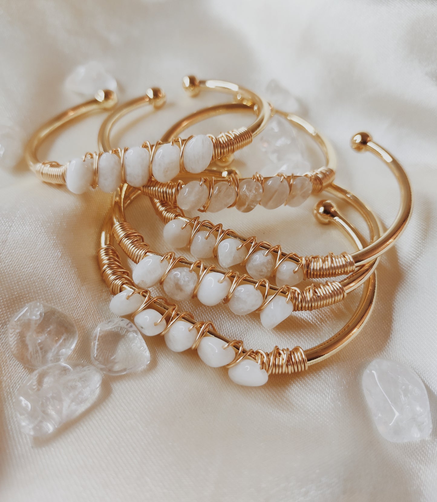 Moonstone Gold bracelet