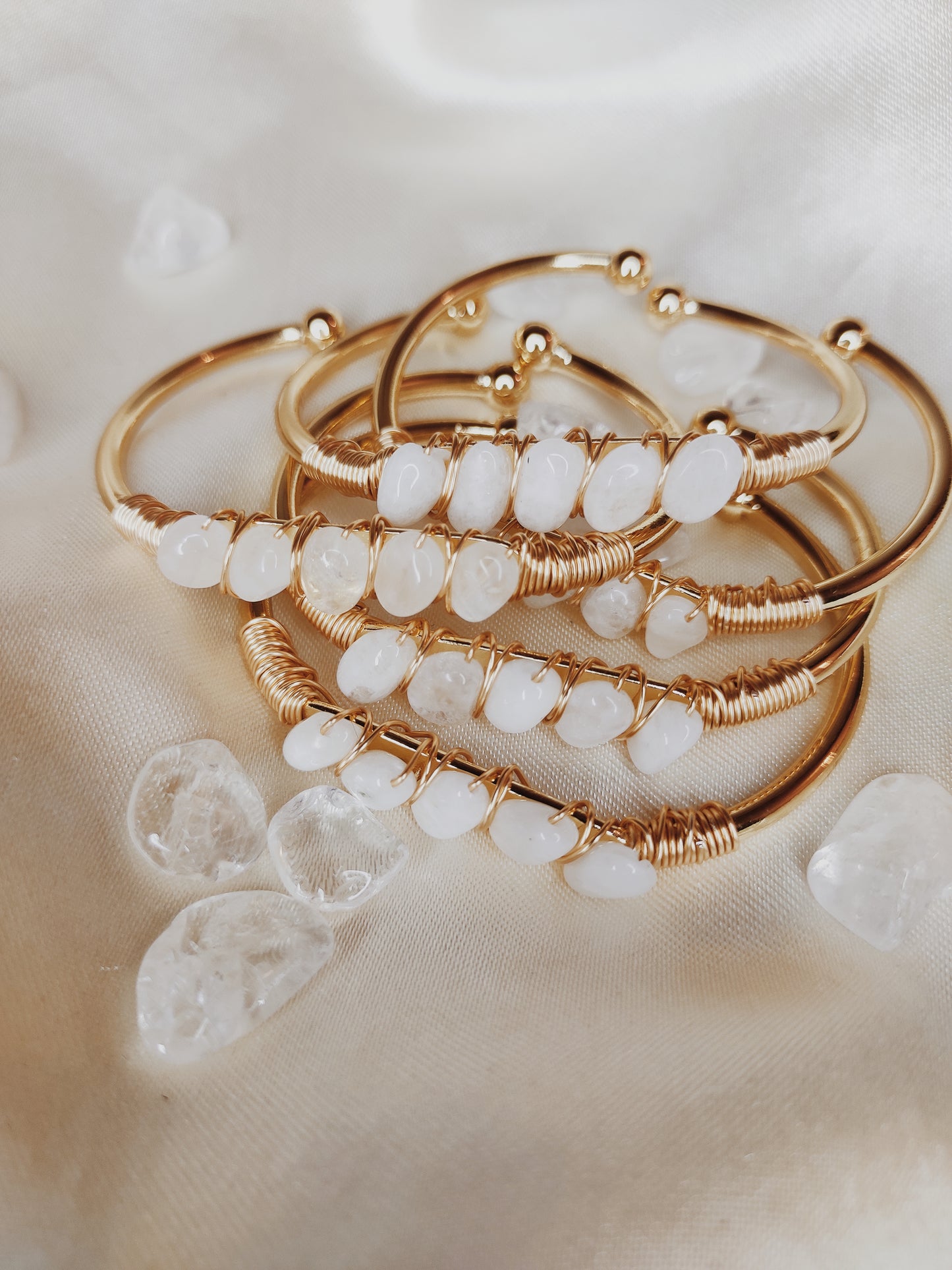 Moonstone Gold bracelet