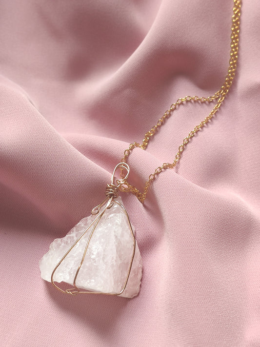 Clear Quartz necklace