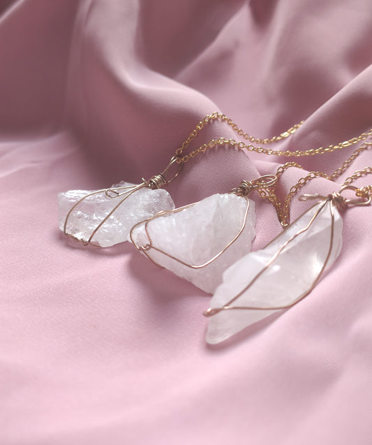 Clear Quartz necklace