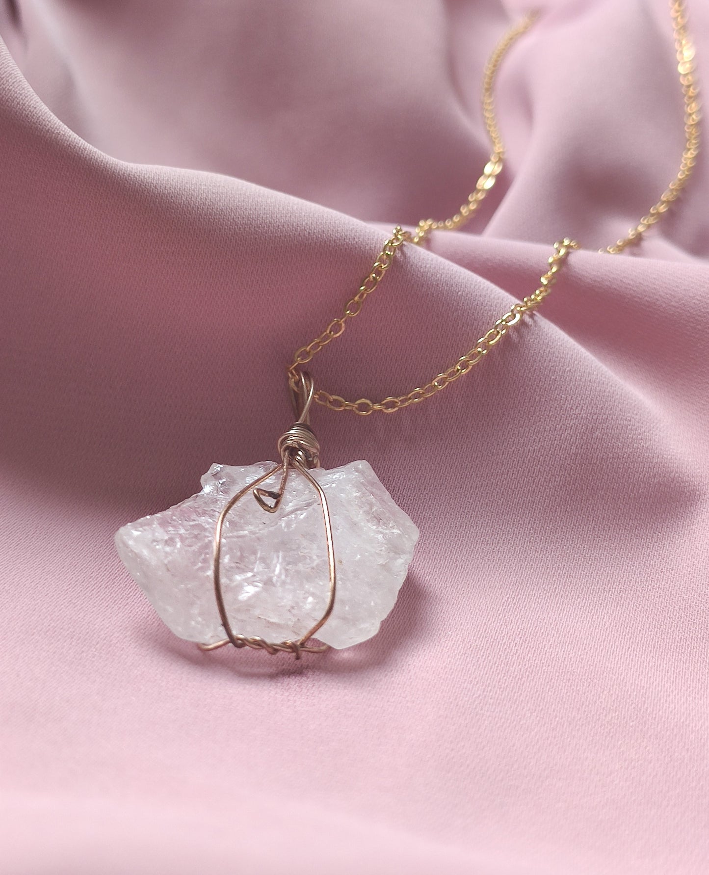 Clear Quartz necklace