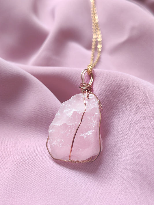 Rose Quartz necklace